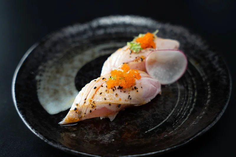 Seared Pepper Yellowtail - AYCE